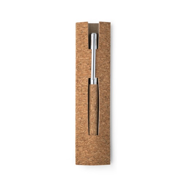 Caneta Roller em Aço Inox Personalizada com Logo H910783