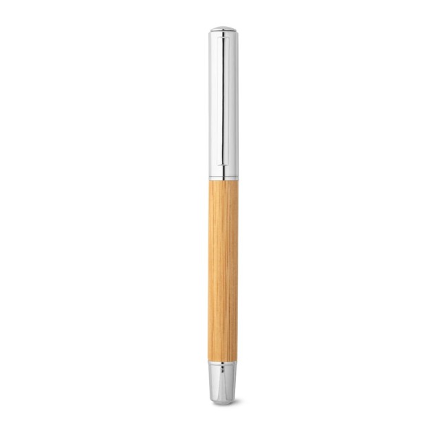 Caneta Roller em Aço Inox Personalizada H910776