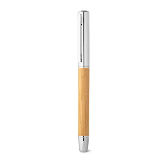 Caneta Roller em Aço Inox Personalizada H910776