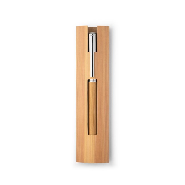 Caneta Roller em Aço Inox Personalizada H910776