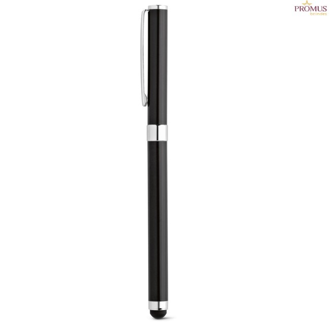 Caneta Roller em Metal com Ponteira Touch Personalizada H510437