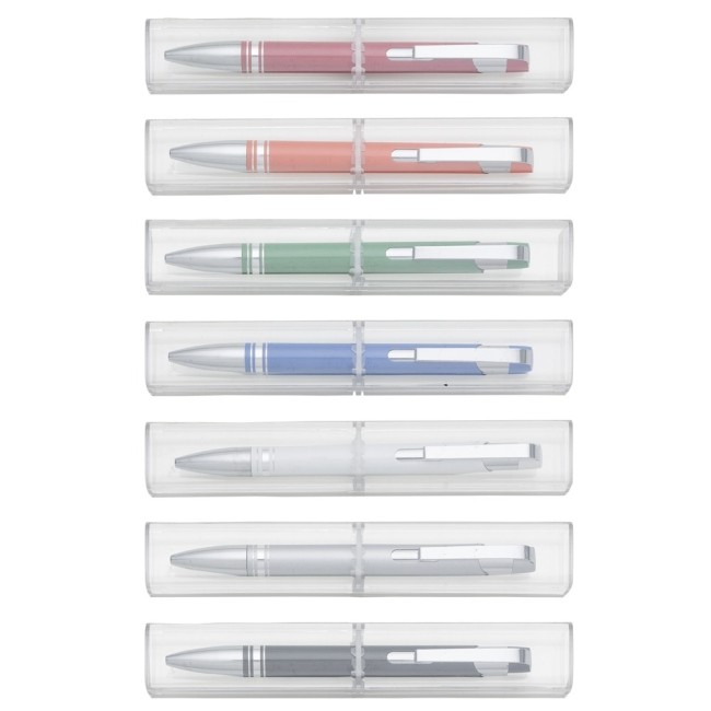 Caneta Semimetal com tubo H2920