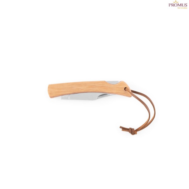 Canivete com Lâmina Metálica em Aço Inox Personalizado H940367