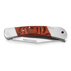 Canivete em Aço Inox e Madeira Personalizado H940031