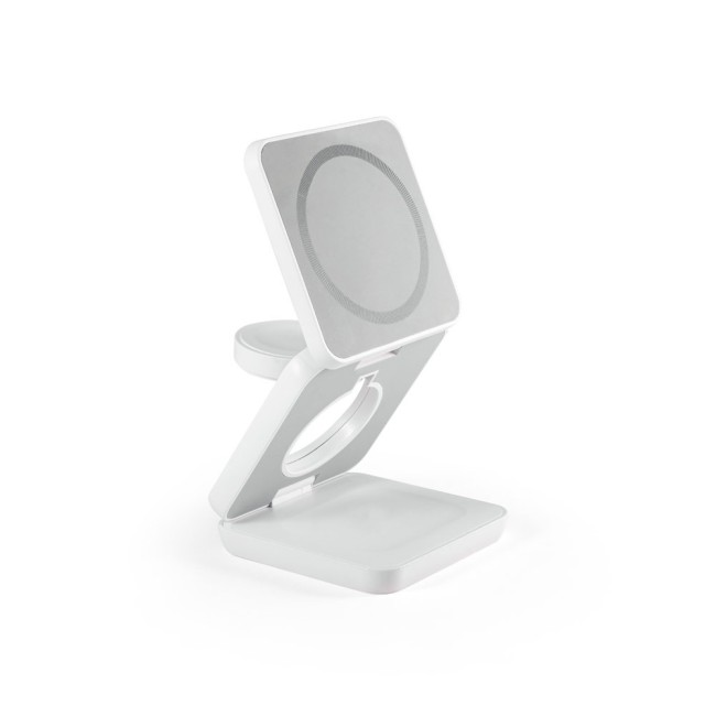 Carregador Magnético Wireless Super Rápido Dobrável em ABS Personalizado H970169 