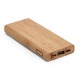 Carregador portátil em bambu personalizado H970915