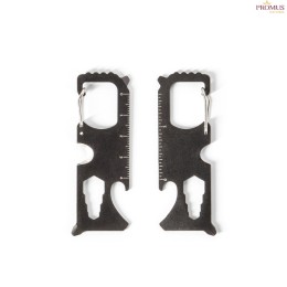 Cartão Multifunções em Aço Inox 8 em 1 Personalizado H980165