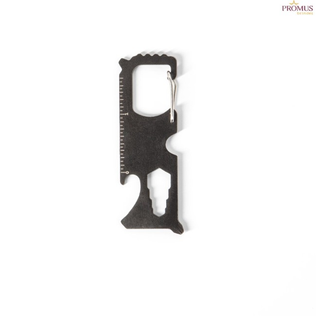 Cartão Multifunções em Aço Inox 8 em 1 Personalizado H980165
