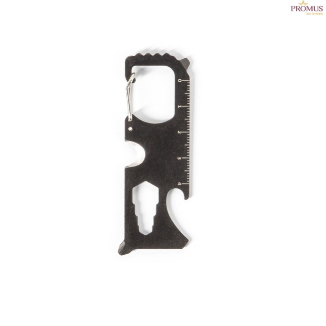 Cartão Multifunções em Aço Inox 8 em 1 Personalizado H980165