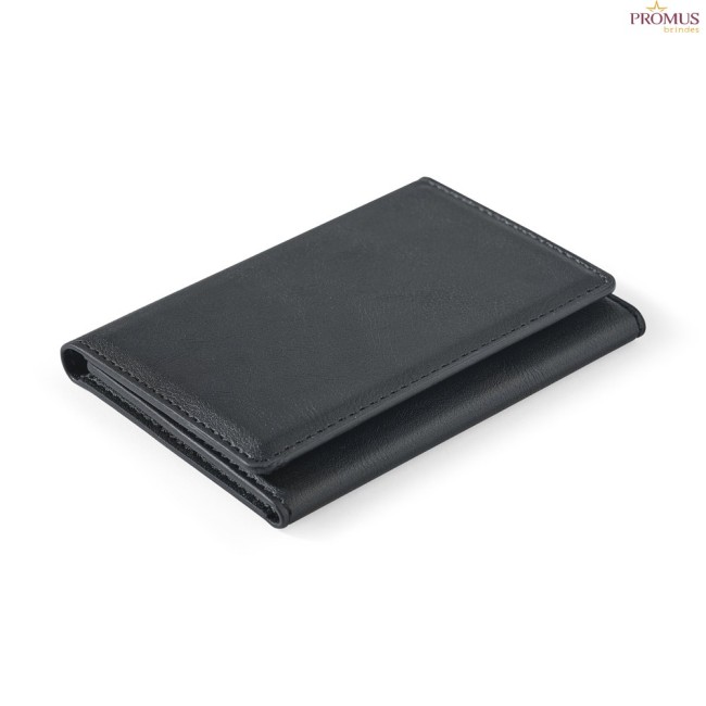 Carteira Magnética em PU de Grande Capacidade com Bloqueio RFID Personalizada H950127