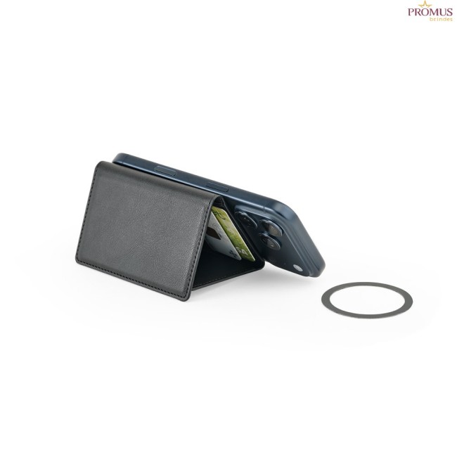 Carteira Magnética em PU de Grande Capacidade com Bloqueio RFID Personalizada H950127