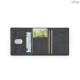 Carteira Magnética em PU de Grande Capacidade com Bloqueio RFID Personalizada H950127