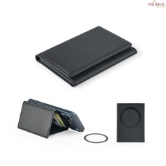 Carteira Magnética em PU de Grande Capacidade com Bloqueio RFID Personalizada H950127