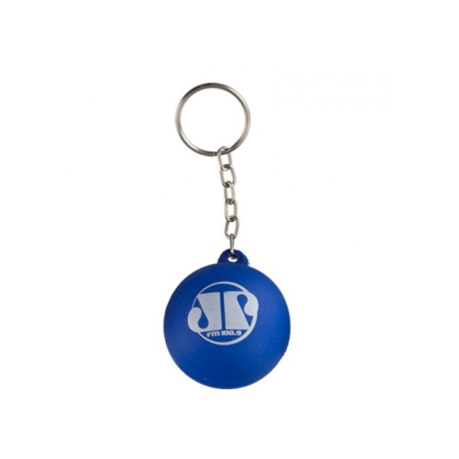 Chaveiro Bola Lisa vinil oca Personalizada para Brindes H2245