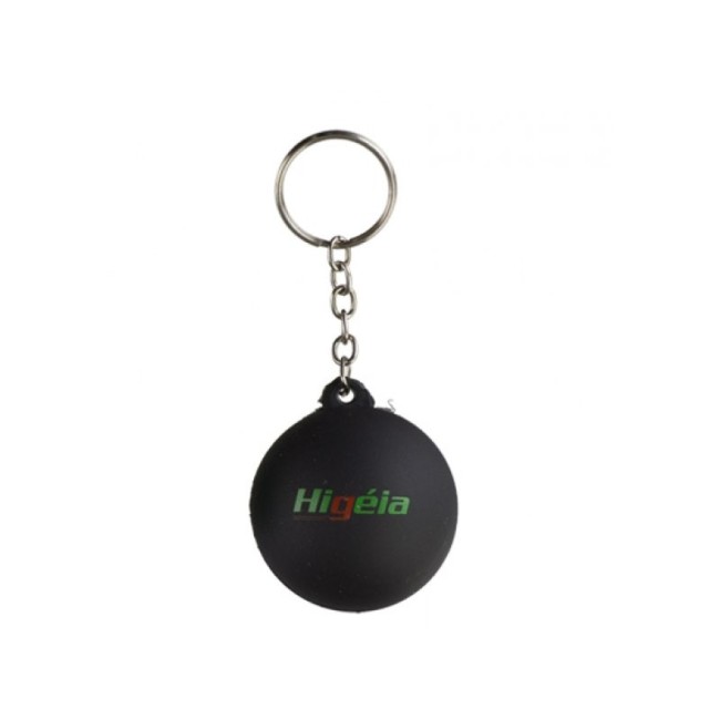 Chaveiro Bola Lisa vinil oca Personalizada para Brindes H2245
