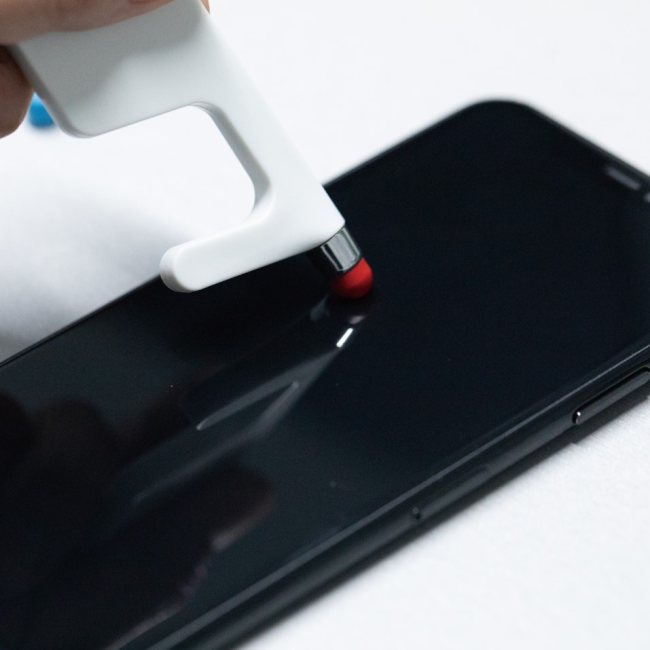 Chaveiro de plástico, material antibacteriano, com as funções Personalizado H2189