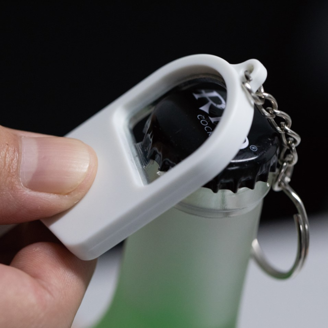 Chaveiro de plástico, material antibacteriano, com as funções Personalizado H2189