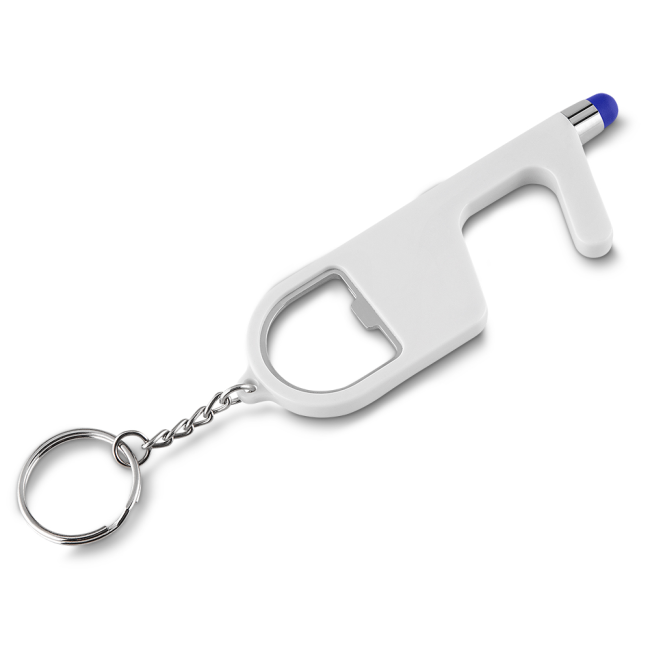 Chaveiro de plástico, material antibacteriano, com as funções Personalizado H2189