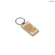 Chaveiro em Ferro Retangular em Zinco e Bambu Personalizado H950118