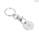 Chaveiro em Metal Formato Moeda Promocional com Logo H930089