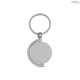 Chaveiro Redondo em Bambu com Revestimento em Metal Personalizado H950071