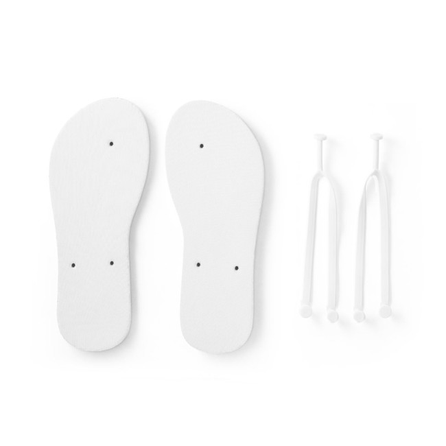 Chinelo com Sola em EVA Totalmente Personalizável em Sublimação e Tira em PVC Personalizado H950082
