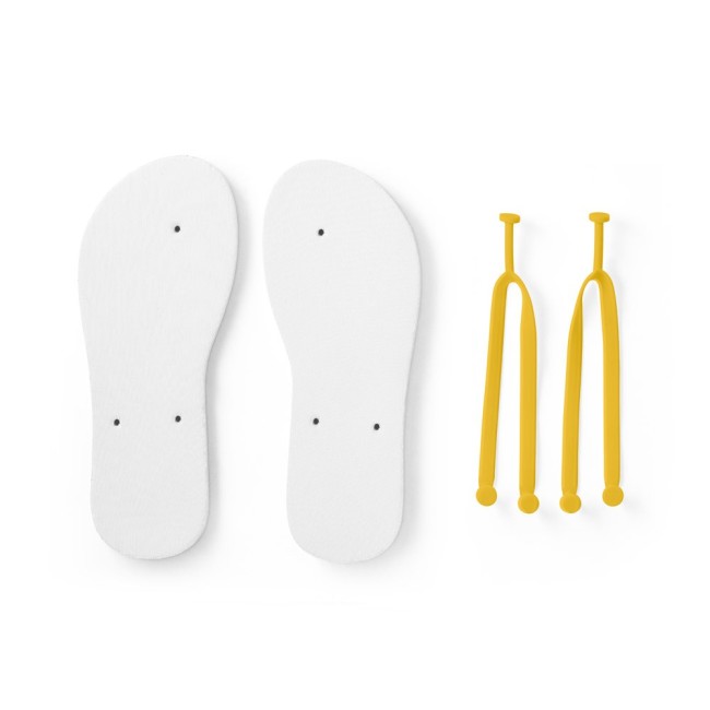 Chinelo com Sola em EVA Totalmente Personalizável em Sublimação e Tira em PVC Personalizado H950082