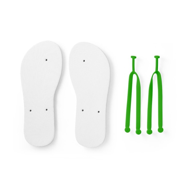 Chinelo com Sola em EVA Totalmente Personalizável em Sublimação e Tira em PVC Personalizado H950082