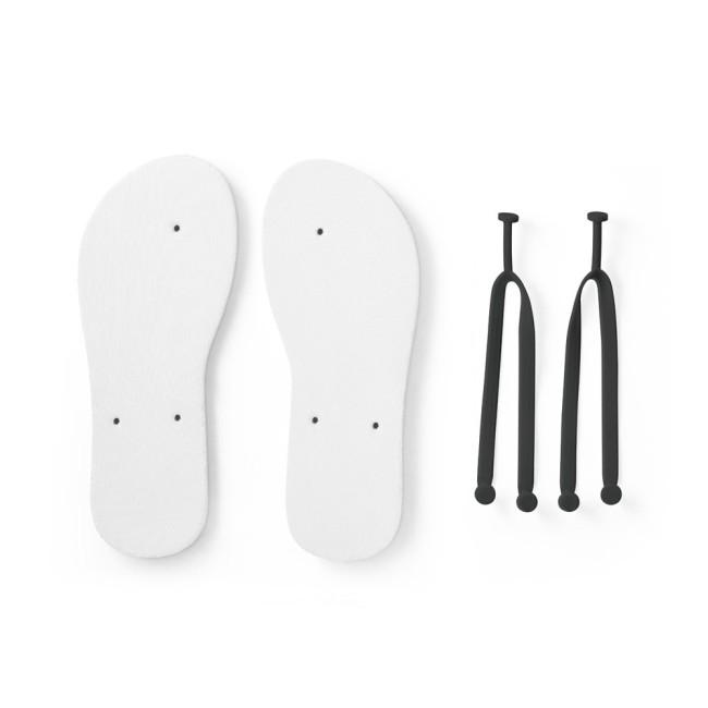 Chinelo com Sola em EVA Totalmente Personalizável em Sublimação e Tira em PVC Personalizado H950082