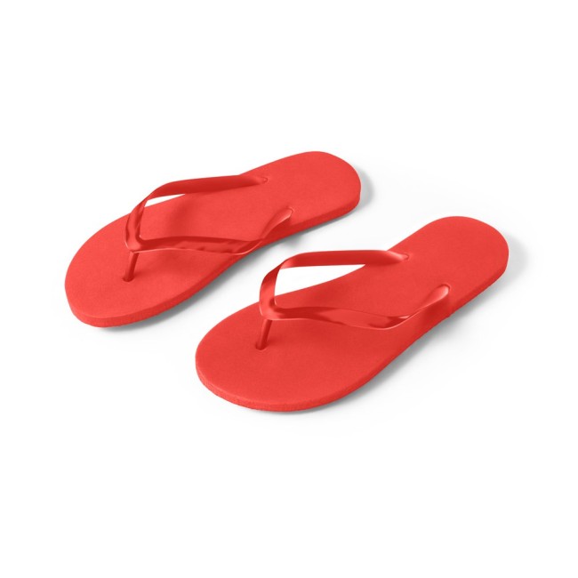 Chinelo confortável com sola em PE e tira em PVC Personalizado para Brindes H950084