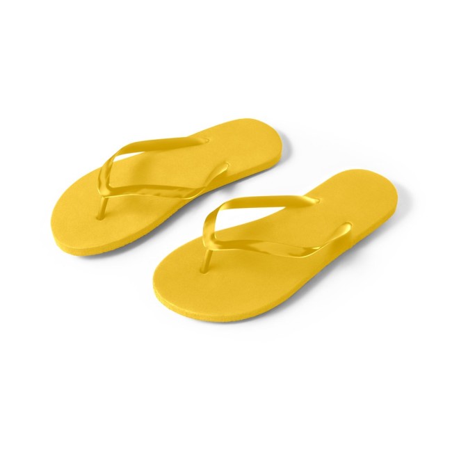 Chinelo confortável com sola em PE e tira em PVC Personalizado para Brindes H950084