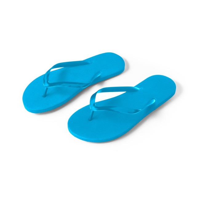 Chinelo confortável com sola em PE e tira em PVC Personalizado para Brindes H950084