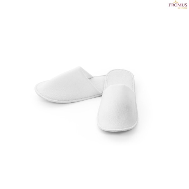 Chinelos de Quarto Unissex em Poliéster Macio Personalizados H950069