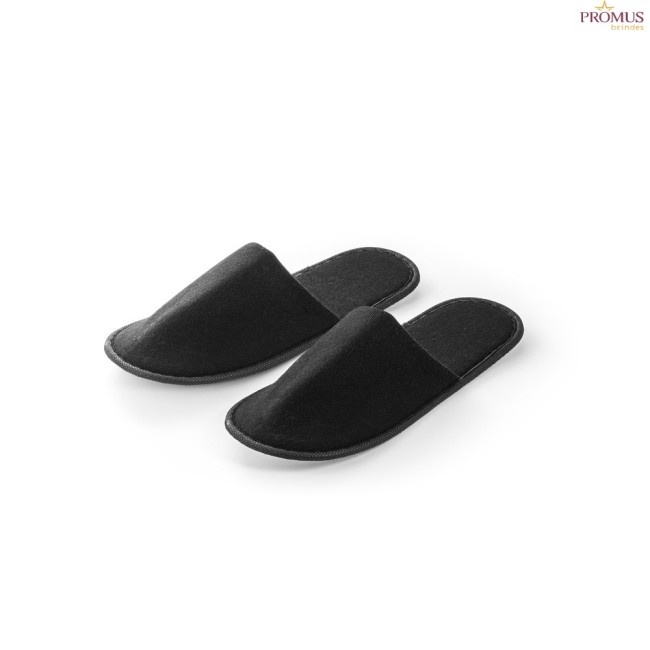 Chinelos de Quarto Unissex em Poliéster Macio Personalizados H950069