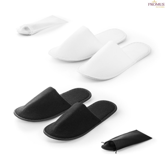 Chinelos de Quarto Unissex em Poliéster Macio Personalizados H950069