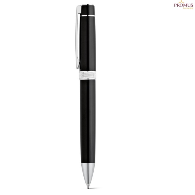 Conjunto de Canetas Roller e Esferográfica em Alumínio Personalizado H910816