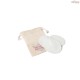 Conjunto de Discos de Limpeza Facial Reutilizáveis em Fibra de Bambu e Algodão Personalizado H950113