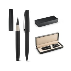 Conjunto de roller e esferográfica em Metal H51842