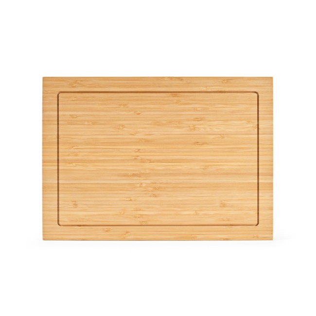Conjunto de Tábuas em Bambu com 3 Facas Inclusas Personalizadas H940339