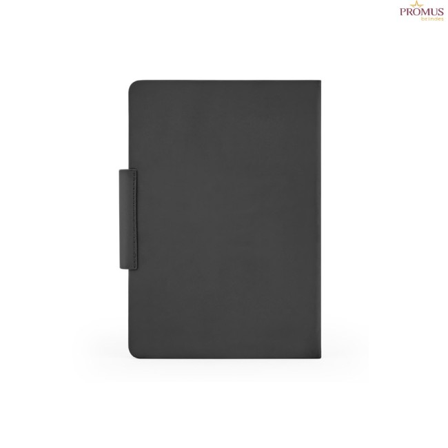 Conjunto Executivo Caderno A5 e Caneta em PU e Aço Inox Personalizado H930668
