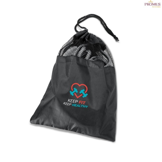 Conjunto Fitness Promocional com Elástico Extensor e Corda de Pular H980086