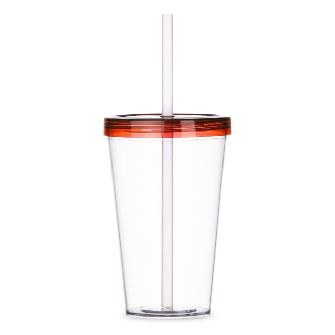 Copo de PVC de 600ml Com Tampa Para Personalizar H1837