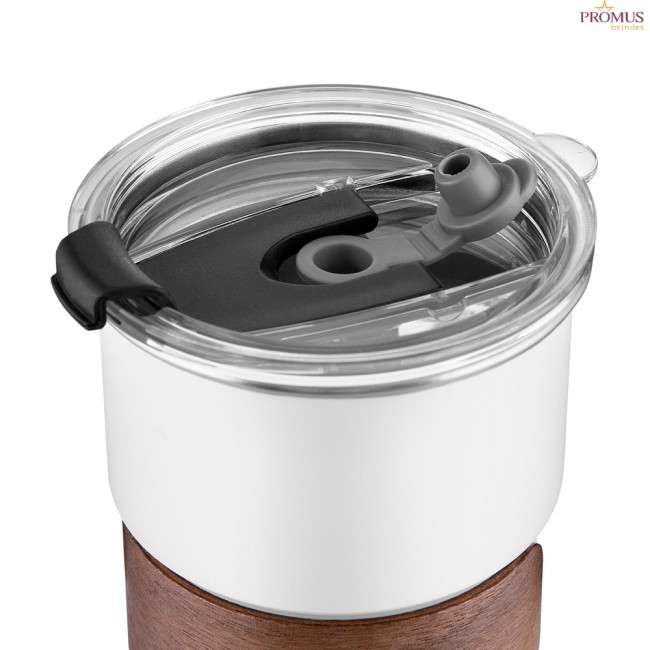 Copo em Inox com Canudo Personalizado - H3327