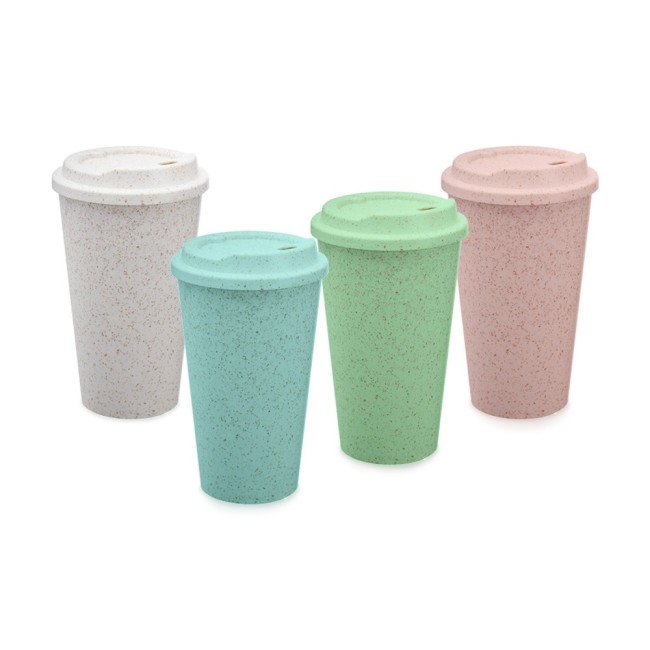 Copo Fibra de Arroz 550ml Personalizado H2874