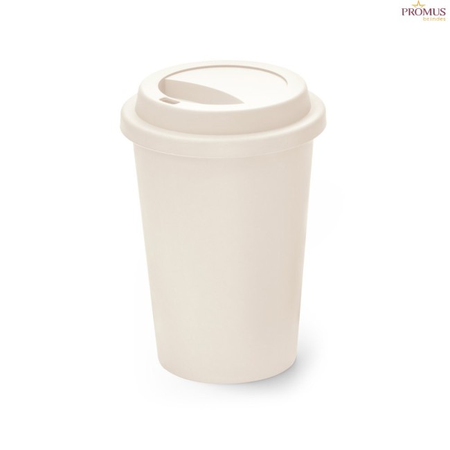 Copo Reutilizável em PP de Viagem 450 mL Personalizado H940322