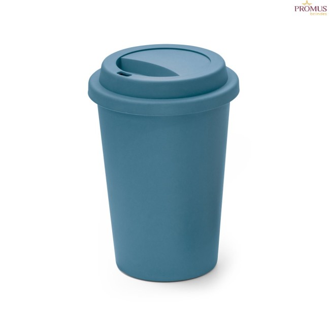 Copo Reutilizável em PP de Viagem 450 mL Personalizado H940322