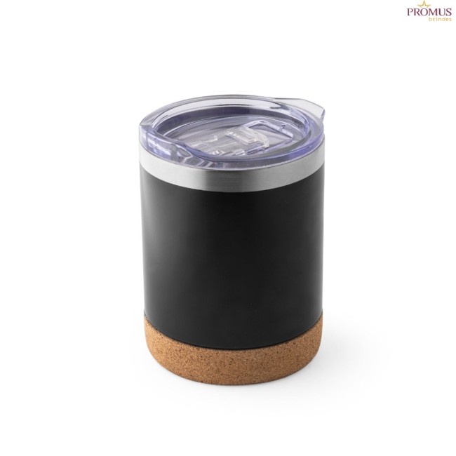 Copo térmico de viagem em aço inox 400 ml personalizado H940327