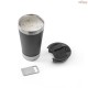 Copo Térmico de Viagem em Aço Inox 630 mL com Abridor na Tampa Personalizado H940266