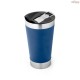 Copo Térmico de Viagem em Aço Inox 630 mL com Abridor na Tampa Personalizado H940266