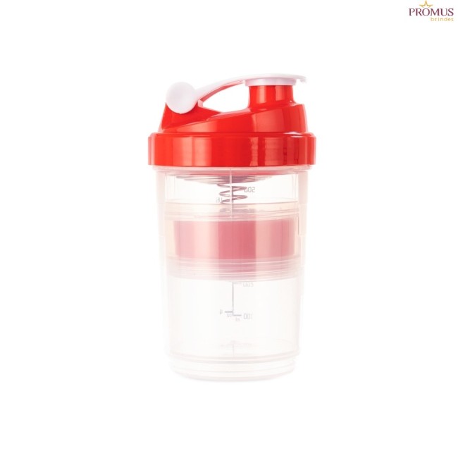 Coqueteleira Plástica 600ml Personalizada - H3844